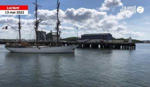 VIDÉO. Le trois-mâts Le Français a quitté le port de Lorient
