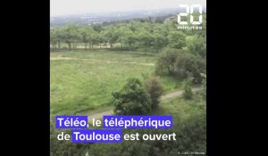 Téléo, le téléphérique de Toulouse, entre en service