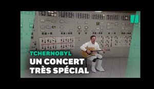 À Tchernobyl, cette star ukrainienne en concert pour le personnel de la centrale