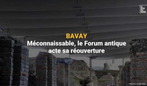 Méconnaissable, le Forum antique de Bavay rouvre au public 