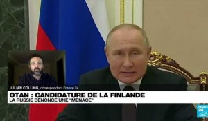 Candidature de la Finlande à l'Otan : la Russie dénonce "une menace"