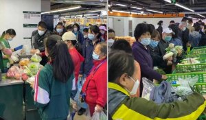 Chine : les rumeurs d'un confinement à Pékin provoquent la ruée dans les supermarchés