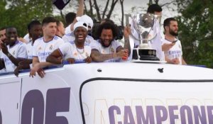 Football: le Real Madrid rafle sa 35e couronne d'Espagne