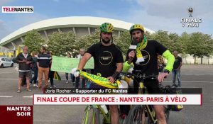 Finale de la Coupe : Nantes-Stade de France à vélo