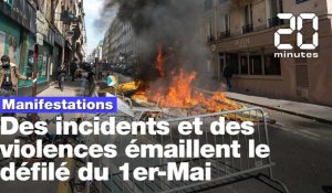 1er-Mai : Des incidents et des violences émaillent le défilé à Paris