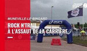 VIDÉO. Les coureurs du Rock n'Trail à l'assaut de la carrière de Muneville-le-Bingard