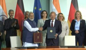 Berlin : Modi et Scholz signent un accord après des consultations intergouvernementales