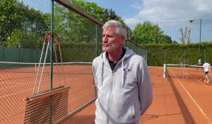 Gilles Moretton, président de la Fédération française de tennis, à Cormontreuil