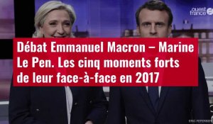 VIDÉO. Débat Emmanuel Macron – Marine Le Pen. Les cinq moments forts de leur face-à-face