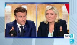 Macron accuse Le Pen : "Vous dépendez du pouvoir russe et de Monsieur Poutine"