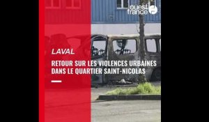 VIDÉO. Retour sur les violences urbaines dans le quartier Saint-Nicolas à Laval