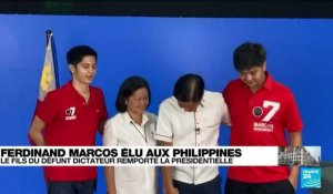 Philippines : Ferdinand Marcos Junior élu président, "la renaissance d'un clan"