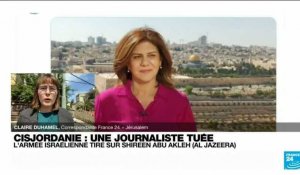 Cisjordanie : une journaliste de la chaîne Al Jazeera tuée par un tir israélien