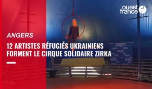 VIDÉO. À Angers, douze artistes réfugiés ukrainiens réunis dans un spectacle de cirque à Terra Botanica