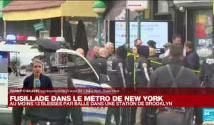 Fusillade dans le métro à New York : au moins 13 blessés par balle