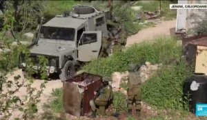Israël : opérations de l'armée israélienne dans la ville de Jénine
