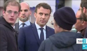 Présidentielle 2022 : Emmanuel Macron "prêt à discuter" et ouvert à un référendum sur la réforme des retraites