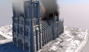 Le chantier de sécurisation de Notre-Dame