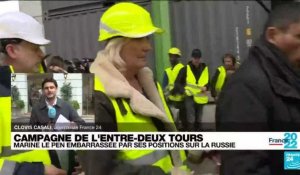 Présidentielle 2022 : Marine Le Pen expose sa politique internationale
