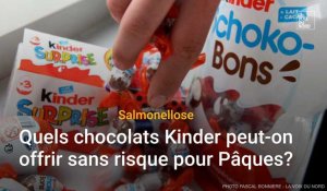 Salmonelle : quels chocolats Kinder peut-on offrir sans risque pour Pâques?