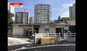 VIDÉO. Un pavillon totalement détruit dans un incendie à Cholet
