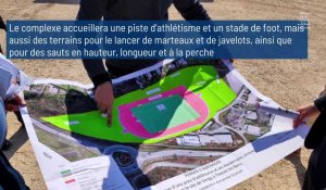 Le stade d'athlétisme commence à prendre forme à Vongy