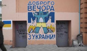 A Odessa, des graffeurs ukrainiens défient la Russie