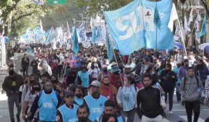 Argentine : manifestations pour réclamer des aides face à la flambée des prix