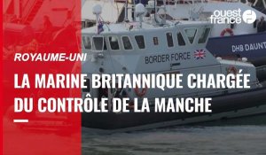 VIDÉO. Royaume-Uni : la Royal Navy prendra le contrôle des traversées illégales dans la Manche