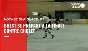 VIDÉO Hockey. Les Albatros de Brest se préparent avant leur finale de D1 face à Cholet