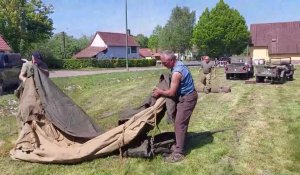 Un camp militaire US reconstitué à Eaucourt-sur-Somme