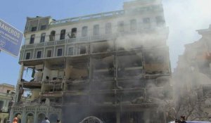 Explosion meurtrière d'un hôtel à La Havane: les équipes de secours arrivent sur les lieux