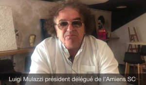 Foot: interview du président délégué de l'Amiens SC Luigi Mulazzi