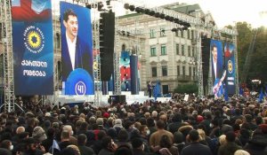 Géorgie: des dizaines de milliers de manifestants en soutien au parti au pouvoir