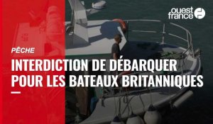 VIDÉO. Pêche : la France va interdire le débarquement des bateaux britanniques à partir du 2 novembre 