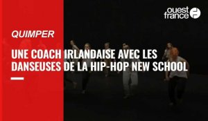 VIDÉO. À Quimper, une coach irlandaise avec les danseuses de la Hip-Hop New School