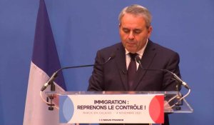 Immigration : 2 mesures d'urgence pour Xavier Bertrand