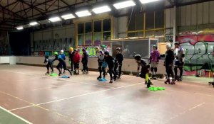 Roller-derby : entraînement avec le club d’Arras