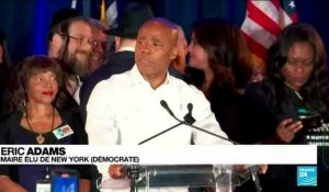 États-Unis : le démocrate Éric Adams élu maire de New York
