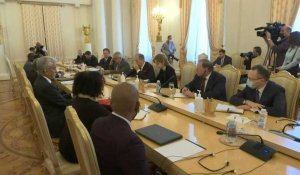 Russie: Sergueï Lavrov reçoit Moussa Faki Mahamat, de l'Union africaine