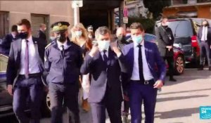France : attaque au couteau d'un policier à Cannes, le ministre de l'Intérieur est sur place