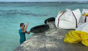 Polynésie française  : l'île de Tetiaroa en proie aux déchets
