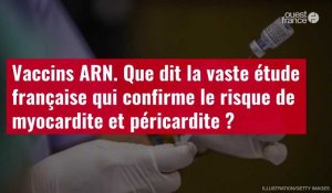VIDÉO. Vaccins ARN : que dit la vaste étude française ?