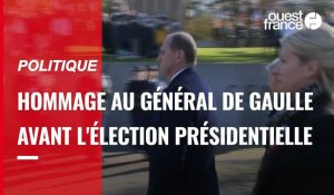 VIDÉO. Hommage au Général de Gaulle : les personnalités politiques se bousculent à quelques mois de la présidentielle