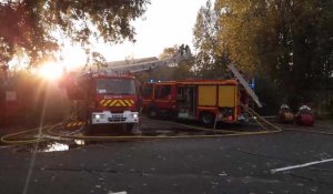 Calais : incendie dans un foyer désaffecté