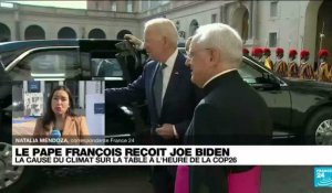 Le pape François reçoit Joe Biden : la cause du climat sur la table à l'heure de la COP26