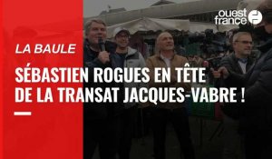 VIDÉO. Transat Jacques-Vabre : Sébastien Rogues en direct à La Baule