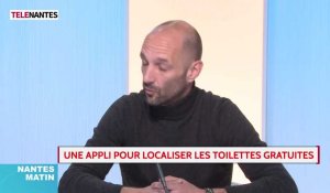 L'invité de Nantes Matin : le créateur de l'application "Ici Toilettes"