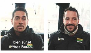 Transat  Jacques Vabre; Interview croisée Burton - Beaudart