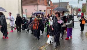 Auchel : 200 participants au défilé d'Halloween
